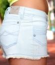 Fade Denim Shorts by H & G