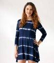 Striped Tie-Dye Dress by Cherish