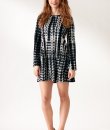 Bell Sleeve Tie-Dye Dress by Cherish
