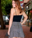 Flared Hem Skirt by TCEC