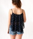Anchor And Star Print Tank Top by Ocean Drive