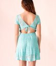 Crochet Tie Back Dress by Ocean Drive