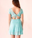 Crochet Tie Back Dress by Ocean Drive