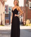 Solid Maxi Dress by Dulce Carola