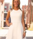 Textured Mini Dress by Runway Paris