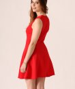 Textured Little Red Dress by She and Sky