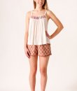 Crochet Trim Floral Shorts by Fashion On Earth