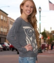 Open Back Owl Sweater by The Classic