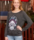 Original Spirit Skull Top by G & G