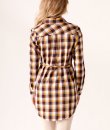 Long Sleeve Plaid Top by She and Sky