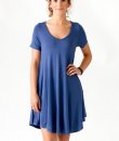 V-Neck Jersey Dress by Cherish