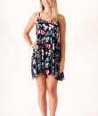 Floral Print Criss Cross Dress by Umgee USA