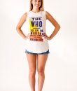 The Who Raglan Tank by Junk Food