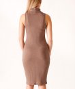 Turtleneck Bodycon Midi Dress by She and Sky