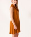 Cowl Neck Sleeveless Dress by HYFVE