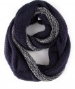 Heather Trim Infinity Scarf