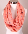 Nautical Anchor Print Infinity Scarf by Love of Fashion