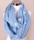 Whale Print Infinity Scarf by Love of Fashion