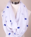 Whale Print Infinity Scarf by Love of Fashion