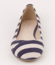 Ahoy Striped Nautical Flats by Wanted Shoes