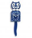 Game Day Blue Kit-Cat Clock