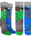 Sesame Street Oscar And Cookie Monster Socks by Good Luck Sock
