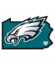 Philadelphia Eagles State Decal by Siskiyou Sports
