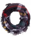 Black Plaid Infinity Scarf by Life Is Beautiful