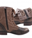 Forge Khaki Boots by Wanted