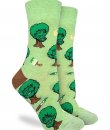 Bob Ross Happy Trees Socks by Good  Luck Sock