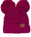 Double Pom Beanie by C.C.