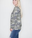 Off Shoulder Camouflage Top by Cherish