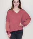 Waffle Knit Sleeve Top by Fantastic Fawn