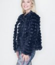 Layered Faux Fur Jacket by She and Sky