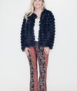 Printed Bell Bottom Pants by Bear Dance