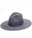 Grey Fedora Flop Hat by C.C.