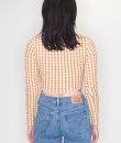 Checkered Crop Top by Blue Blush