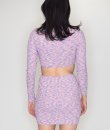 Collared Cut Out Dress by Blue Blush