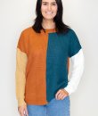 Retro Striped Sweater by Cozy Casual