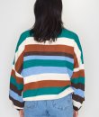 Retro Stripe Sweater by Cozy Casual