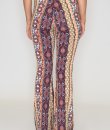 Boho Print Flared Pants by Bear Dance