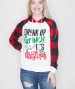 Drink Up Grinch Sweatshirt by Zutter