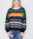 Multicolor Striped Sweater by She and Sky