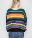 Multicolor Striped Sweater by She and Sky