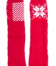 Red Snowflake Arm Warmers by Urbanista