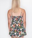 Floral Empire Waist Romper by Love Tree