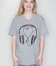 Headset Love Tee by Caramelo Trend