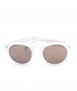 White Round Sunglasses by Ocean and Land