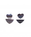 Silver Double Heart Earrings