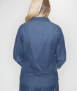 Dark Wash Chambray Button Down by C'est Toi